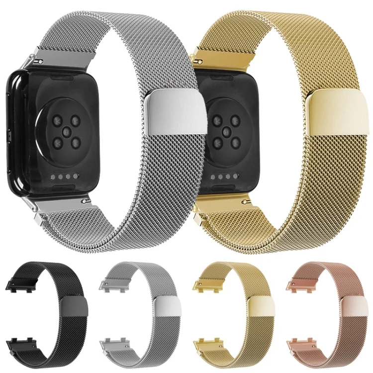 SYA001017901_B1.webp For OPPO Watch 46MM Smart Watch Milanese Stainless Steel Metal Strap - Image 2