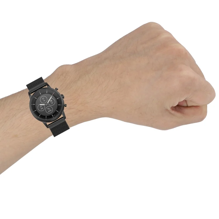 SYA001035201A_3.webp For Huawei GT2 42mm / Galaxy Watch 42mm /Galaxy Active2 Stainless Steel Mesh Watch Wrist Strap 20MM - Image 4