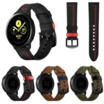 22mm For Huawei Watch GT2e / GT2 46mm Zigzag Leather Stap - Image 2