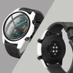 For Huawei watch GT2 46MM oil-injected PC Shell +9H Tempered Glass Film Integrated Protective Shell - Image 4