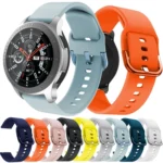 22mm For Huawei Watch GT2e/GT/GT2 46MM Color Buckle Silicone Watchband - Image 4
