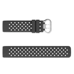 For Fitbit Charge 3 / 4 Hollow Square Silicone Strap Replacement Wristband - Image 4