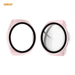 For Huawei Watch GT 2e 46mm ENKAY Hat-Prince ENK-AC8203 Full Coverage PC Frosted Case + 9H Tempered Glass Film