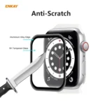 2 PCS ENKAY Hat-Prince 0.2mm 9H Surface Hardness 3D Explosion-proof Aluminum Alloy Edge Full Screen Tempered Glass Screen Film - Image 5