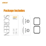 2 PCS For Apple Watch Series 6/5/4/SE 40mm ENKAY Hat-Prince 3D Full Screen PET Curved Hot Bending HD Screen Protector Film - Image 7