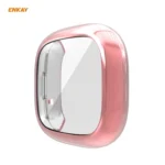 For Fitbit Versa 3 / Fitbit Sense ENKAY Hat-Prince ENK-AC8208 Full Coverage Electroplate TPU Soft Case - Image 6