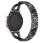 X-shaped Diamond-studded Solid Stainless Steel Wrist Strap Watch Band for Samsung Gear S3 - Image 4
