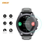 For Samsung Galaxy Watch 3 41mm 2 in 1 ENKAY Hat-Prince Electroplate Soft TPU Case + 0.2mm 9H 2.15D Curved Edge Tempered Glass Film - Image 5