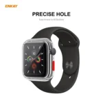 ENKAY Hat-prince Full Coverage TPU Case + Tempered Glass Protector for Apple Watch Series 6 / 5 / 4 / SE 40mm - Image 5