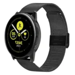 20mm Double Buckle Braided Fine Mesh Stainless Ssteel Metal Replacement Strap