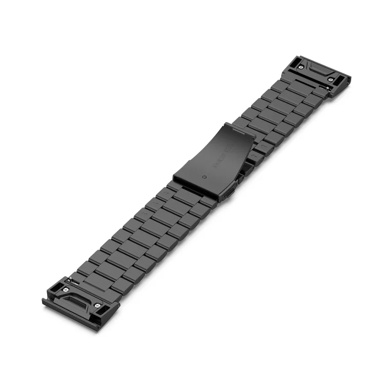 SYA001472101_B2.webp For Garmin Fenix5/Forerunner935/Garmin Approach S60 Stainless Steel Three Strains Of Metal Replacement Quick Release Strap - Image 3
