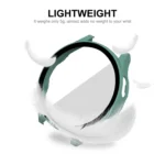 ENKAY Hat-Prince Full Coverage PC Frame + Tempered Glass Protector Composite Case for Samsung Galaxy Watch4 40mm - Image 5