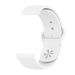 Monochrome Silicone Strap for Apply Samsung Galaxy Watch Active 20mm - Image 3