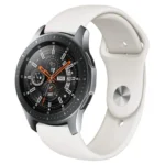 Monochrome Silicone Strap for Apply Samsung Galaxy Watch Active 22mm