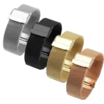 Stainless Steel Milan Double Insurance Buckle Watch Strap - Image 2