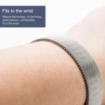 Stainless Steel Milan Double Insurance Buckle Watch Strap - Image 4