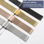 Stainless Steel Milan Double Insurance Buckle Watch Strap - Image 5