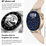 DT4 1.36 inch Silicone Watchband Color Screen Smart Watch - Image 2