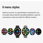 DT4 1.36 inch Steel Watchband Color Screen Smart Watch - Image 5