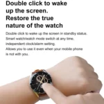 DT3 Max 1.36 inch Leather Watchband Color Screen Smart Watch - Image 3