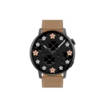 DT3 Mini 1.19 inch Leather Watchband Color Screen Smart Watch - Image 8