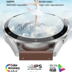 DT3 Mini 1.19 inch Leather Watchband Color Screen Smart Watch - Image 3