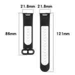 Two-Color Mixed Silicone Strap - Image 4