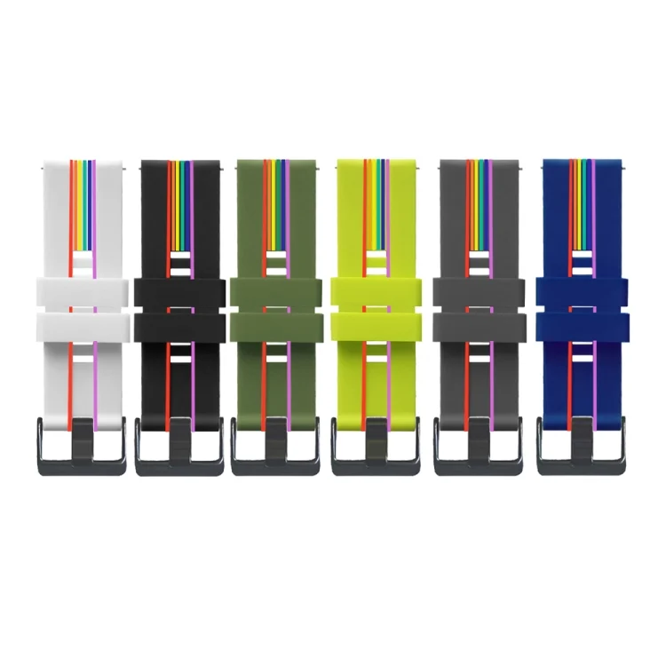 SYA001729308_B1.webp Rainbow Silicone Watchband - Image 2