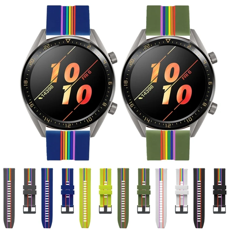SYA001729308_B5.webp Rainbow Silicone Watchband - Image 6