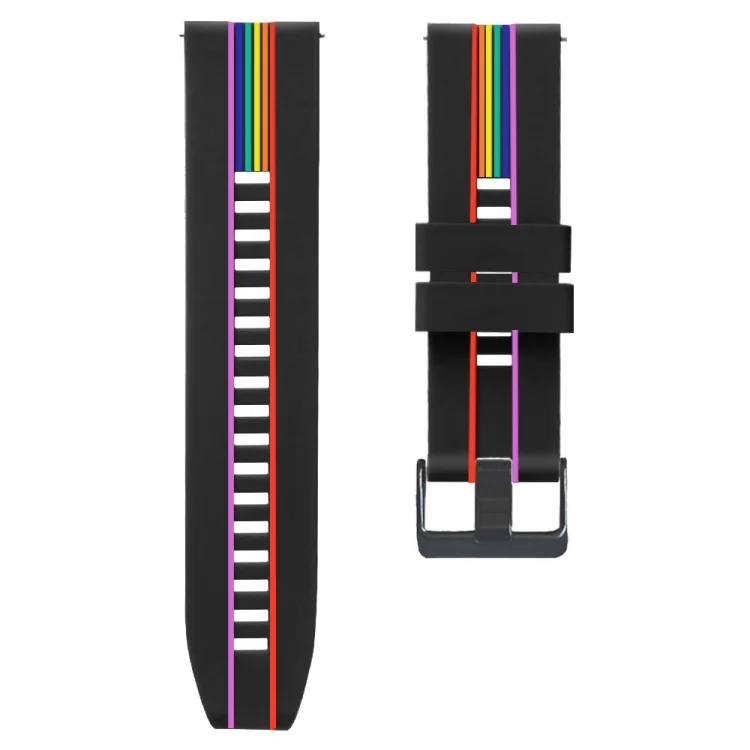 Rainbow Silicone Watchband