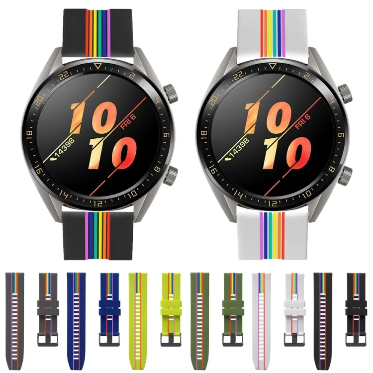 SYA001729311_B5.webp Rainbow Silicone Watchband - Image 6