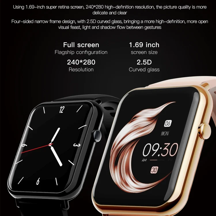 SYA001729801_B5.webp Q19 Pro IP67 Waterproof 1.69 inch Smartwatch - Image 6