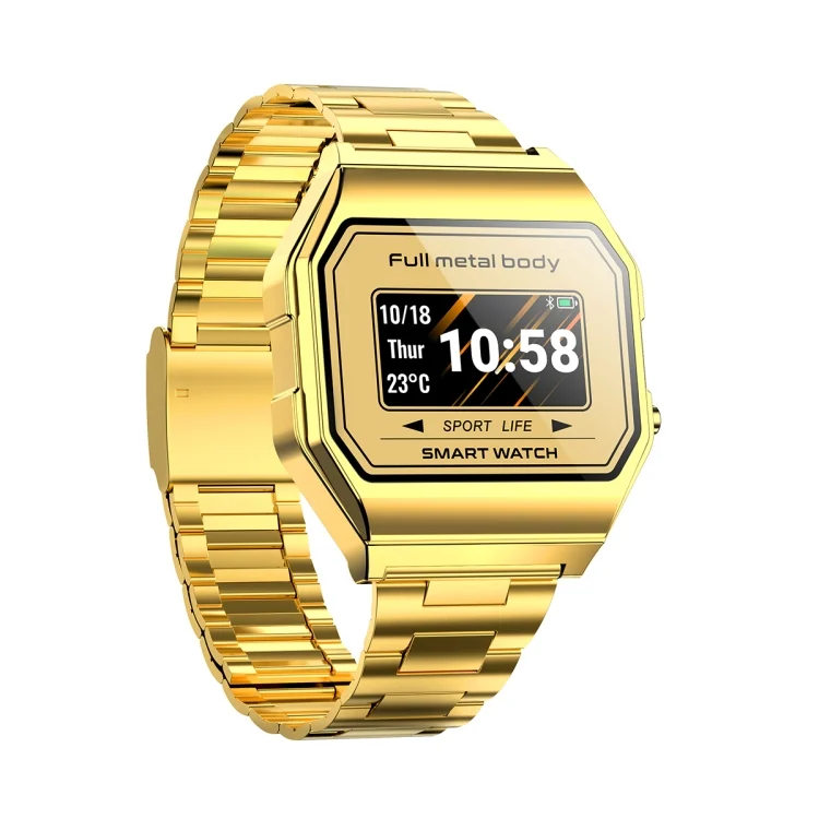 SYA001732501B_1.webp KW18  IP67 0.96 inch Steel Watchband Color Screen Smart Watch - Image 6