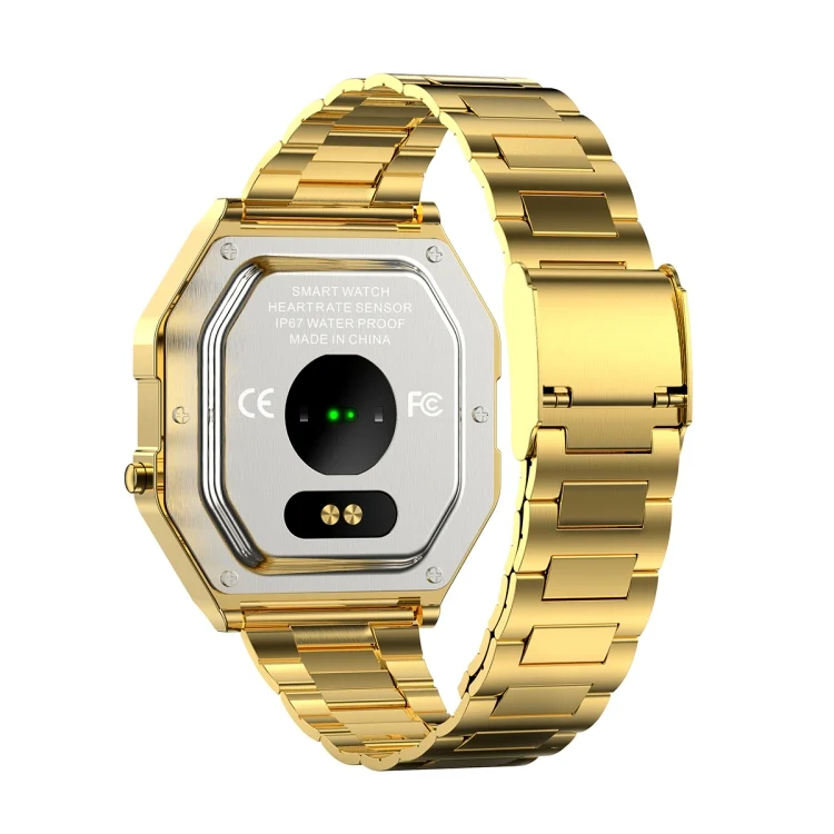 SYA001732501B_2.webp KW18  IP67 0.96 inch Steel Watchband Color Screen Smart Watch - Image 7