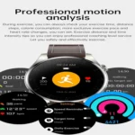 T3 IP68 1.36 inch Leather Watchband Color Screen Smart Watch - Image 6