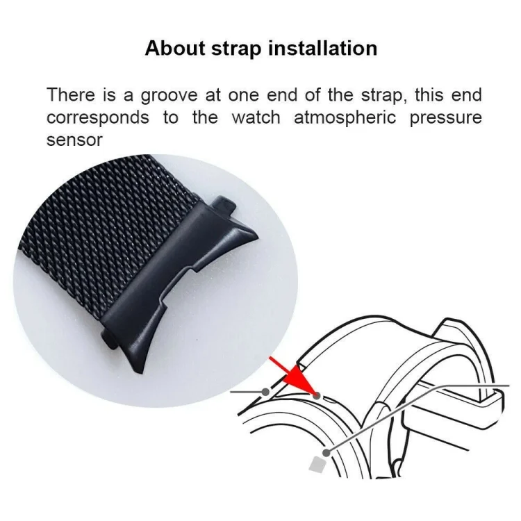 SYA001737101A_4.webp Milan Metal Steel Mesh One Buckle Strap - Image 6
