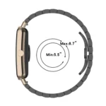 One Bead Metal Steel Watch Strap - Image 3