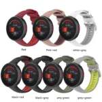 Silica Gel Mixed Color Sports Watch Strap - Image 2