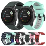 26mm Two-color Silicone Jack Watch Strap - Image 2