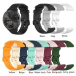 22mm Checkered Silicone Strap - Image 2