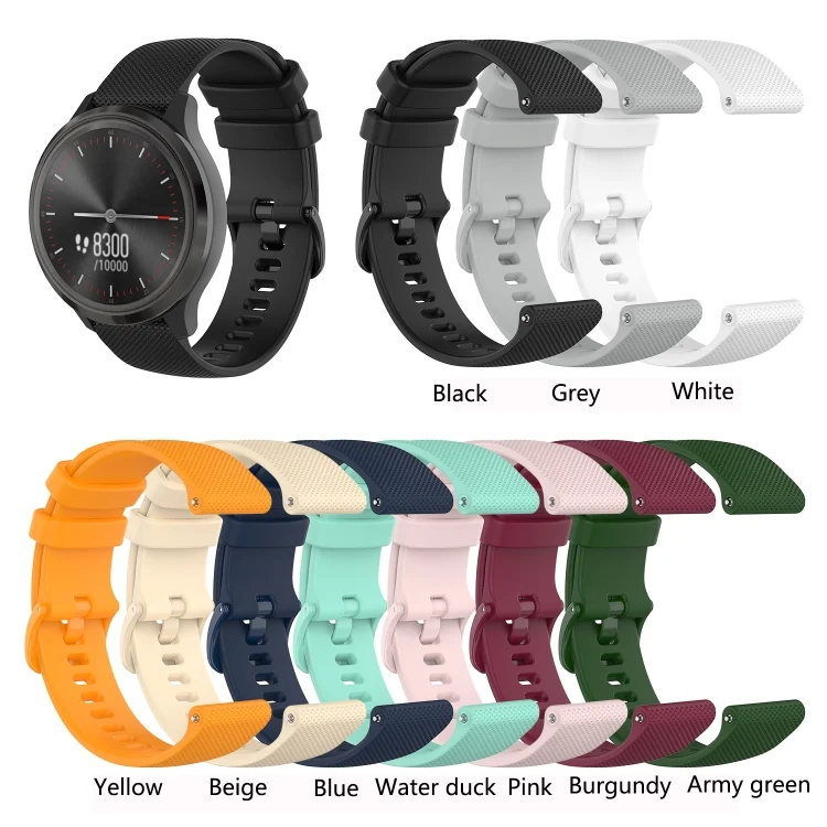 SYA001772501_B1.webp 22mm Checkered Silicone Strap - Image 2