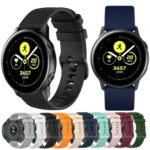 22mm Checkered Silicone Strap - Image 3