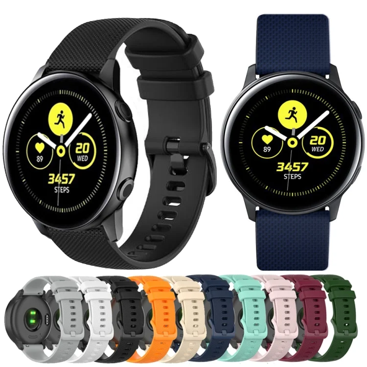 SYA001772501_B2.webp 22mm Checkered Silicone Strap - Image 3