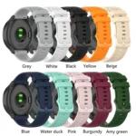 22mm Checkered Silicone Strap - Image 3