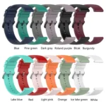 20mm Solid Color Silicone Strap - Image 2