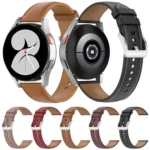 Calf Texture Sewing Thread Watchband - Image 5