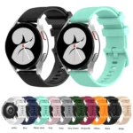 20mm Carbon Fiber Striped Silicone Strap - Image 2