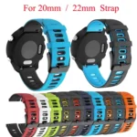 20mm Mixed-Color Silicone Strap - Image 2