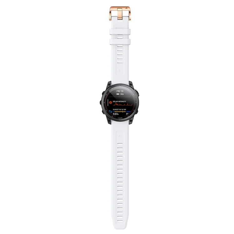 SYA001800801A_1.webp 20mm Rose Gold Buckle Silicone Strap - Image 6
