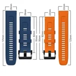 26mm Silicone Sport Pure Color Strap - Image 3